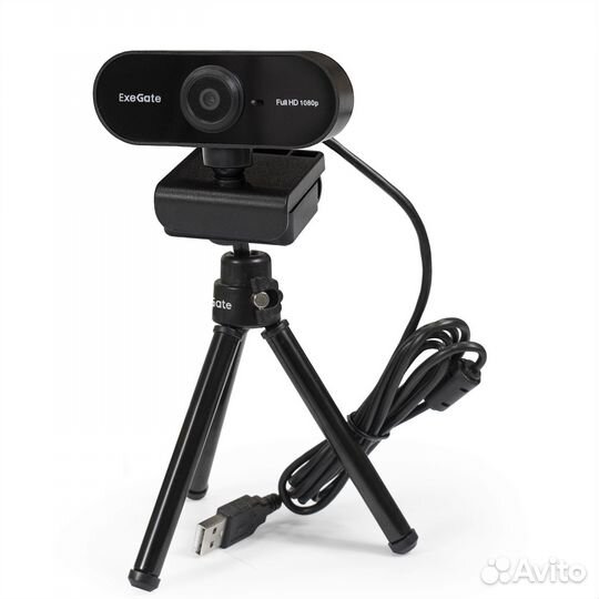 Веб-камера ExeGate Stream C925 FullHD T-Tripod (ма