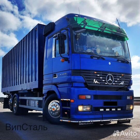 Защита переднего бампера 53 мм Mercedes Actros