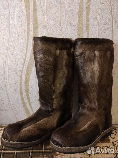 Унты из меха оленя