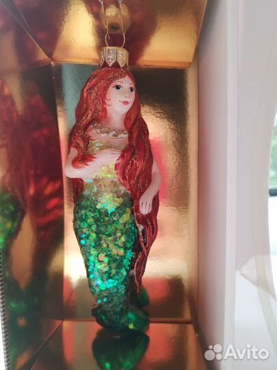 Ёлочная игрушка русалочка Ариэль