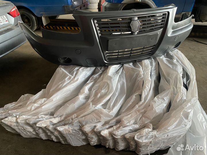 Новый бампер на Газель-Бизнес