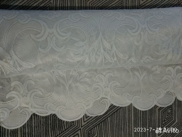 Тюль белый 5,80*2,53