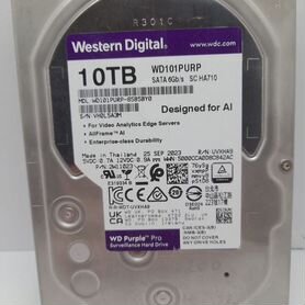 Жесткий диск WD Purple Pro WD101purp 10tb