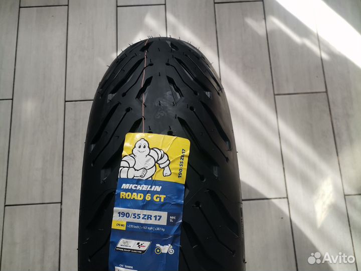 190/55r17 michelin road 6 gt