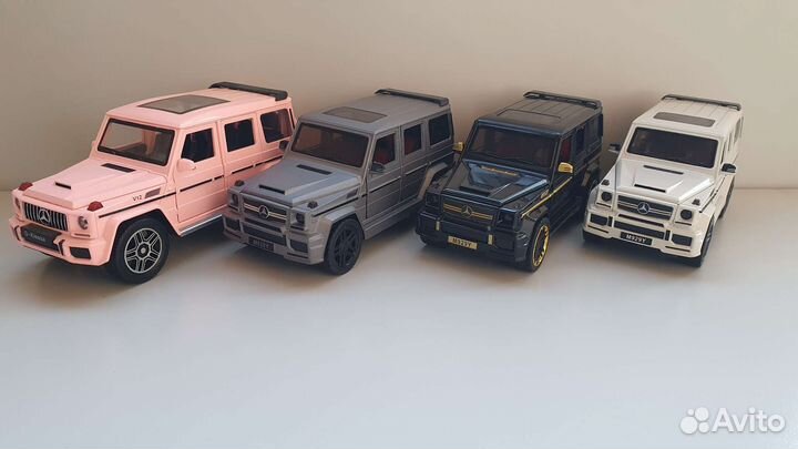 Модель 1:24 мерседес гелендваген металл
