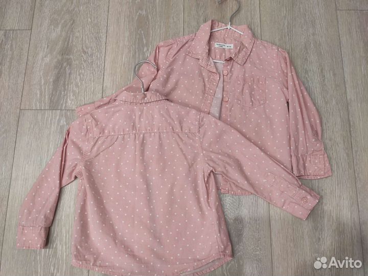 Рубашка для девочки 86