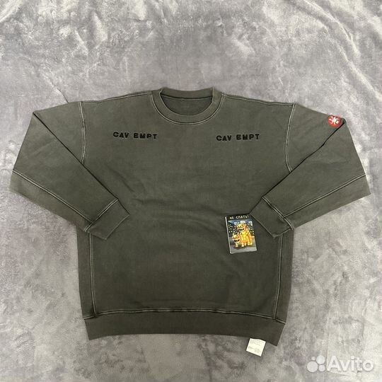 Свитшот Cav empt базовый серый