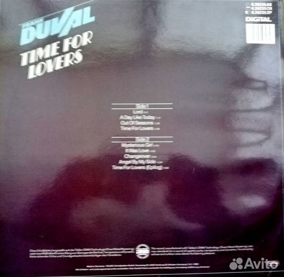 Виниловые пластинки Frank Duval