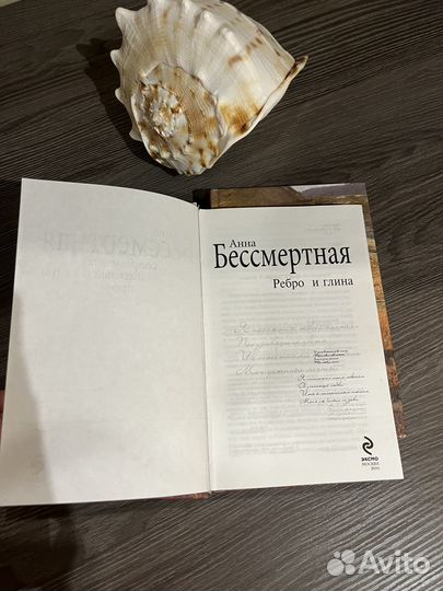 Книги Анны Бессмертной Ребро и Глина