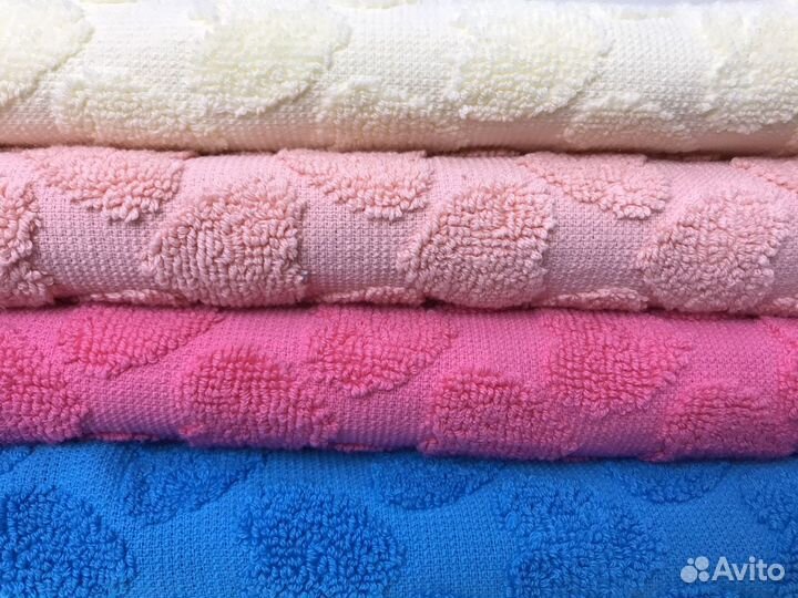 Махровые банные полотенца