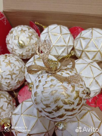 Елочный шар, диаметр 8 см