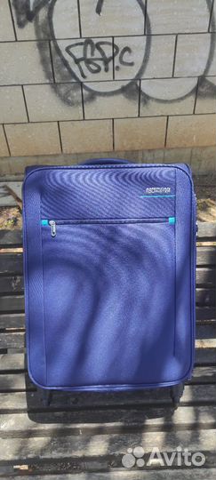 American tourister из ткани ручная кладь