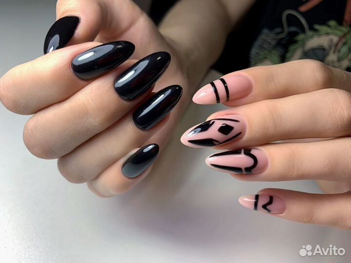 Маникюр, покрытие, наращивание