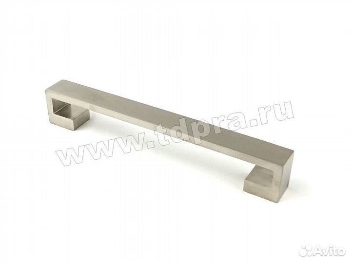 Ручка-скоба 128 мм 2019-128 SN, Сатиновый никель