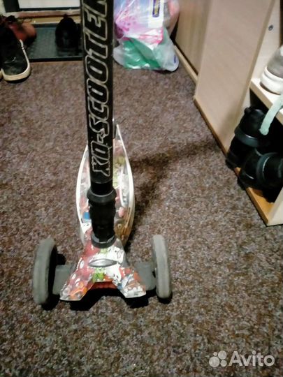 Самокат детский трехколесный