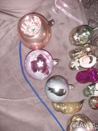 Елочные игрушки СССР