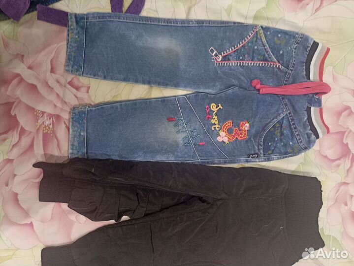 Вещи пакетом на девочку 122 128