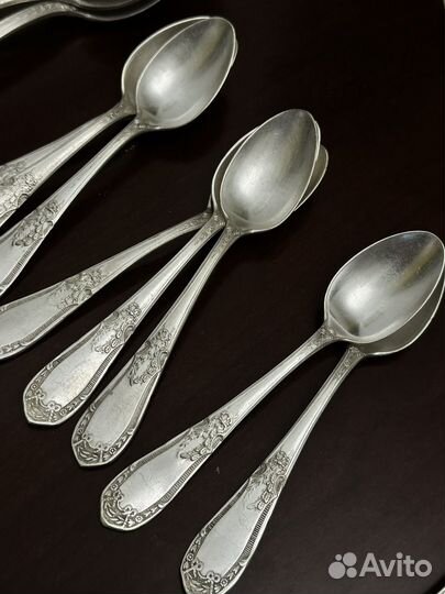 Ложка посеребренное антикварные