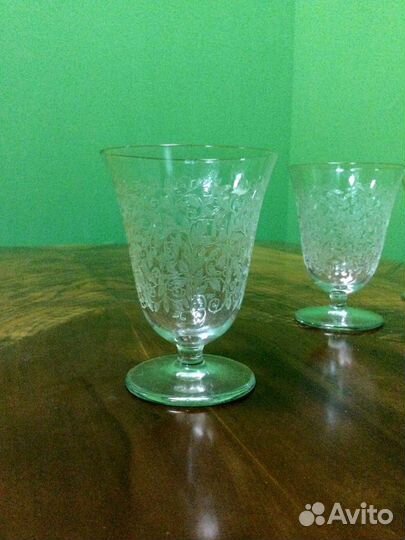 Винтажные рюмки 6шт