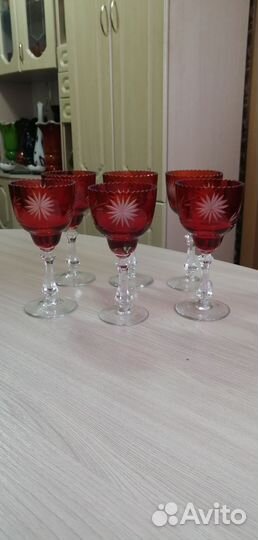 Фужеры хрустальные СССР