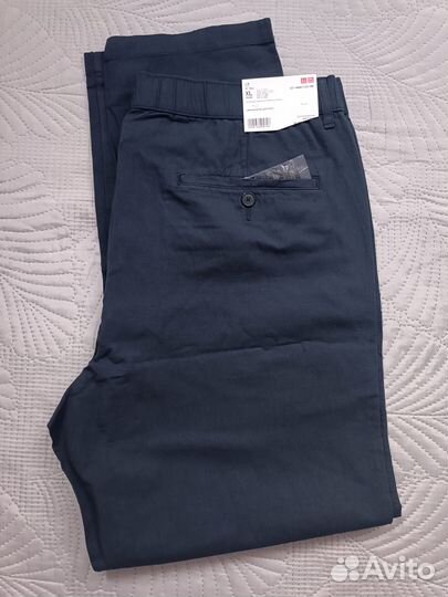 Брюки лён Uniqlo XL