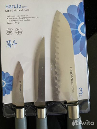 Набор кухонных ножей Nadoba новый