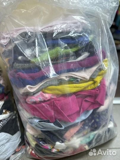 Детские вещи остатки секонда на ветошь