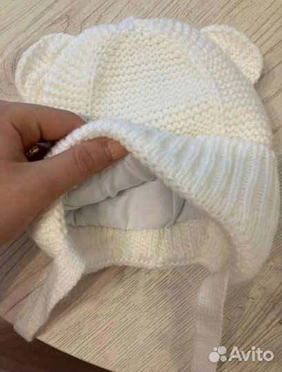 Шапка зимняя детская