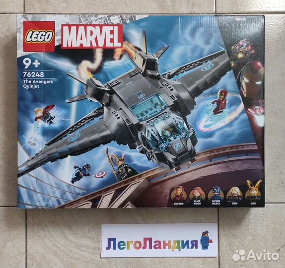 Lego Super Heroes 76248 Мстители Квинджет