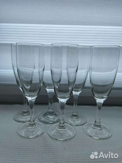 Фужеры,бокалы для шампанского 170мл