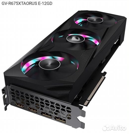 Видеокарта Gigabyte AMD Radeon RX 6750 XT Elite GD