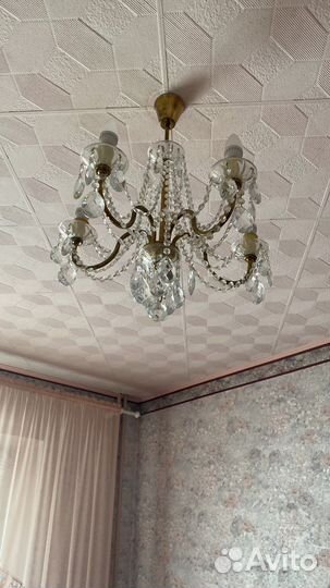 Люстра хрустальная