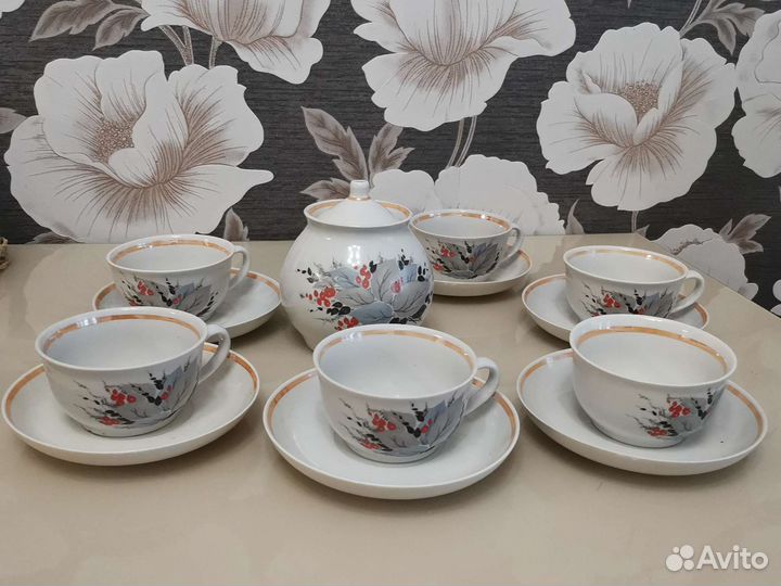 Чайный сервиз СССР новый