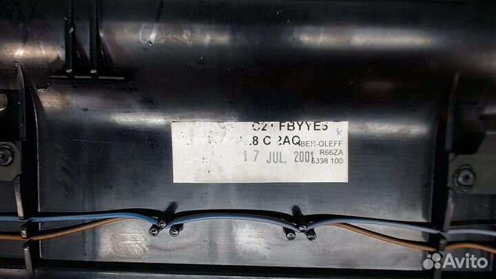 Дефлектор обдува салона Ford Galaxy, 2002