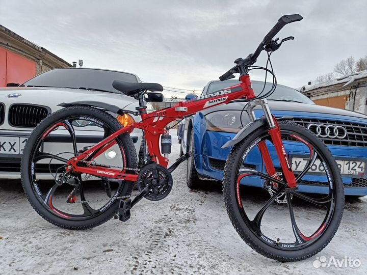 Велосипеды на литье складные новые