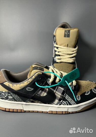 Кроссовки Nike SB dunk low x Cactus Jack Люкс