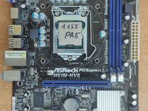 Мат. плата ASRock H61M-HVS rev.1.00 сокет 1155 ddr