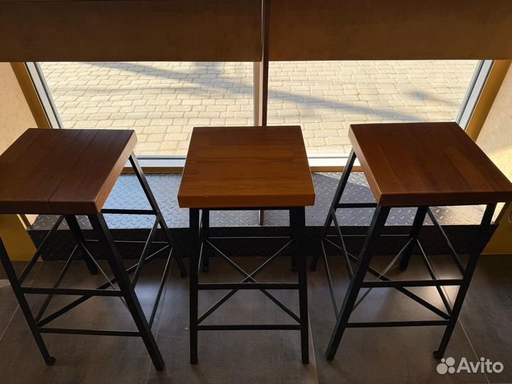 Стул высокий барный лофт