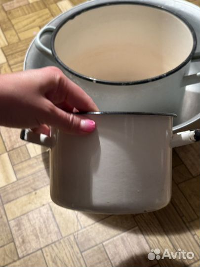 Кастрюля эмалированная СССР