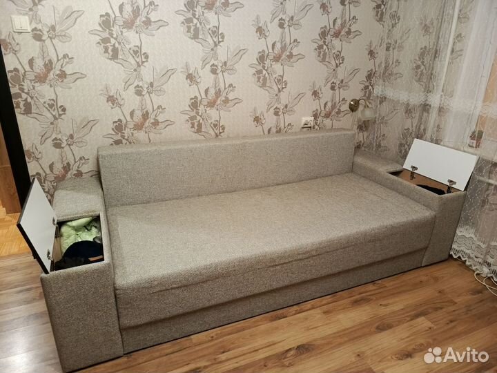Диван прямой раскладной бу