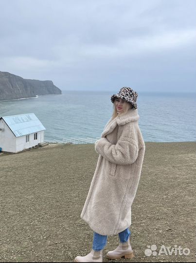 Шуба чебурашка тедди