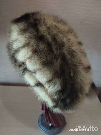 Шапка норковая женская