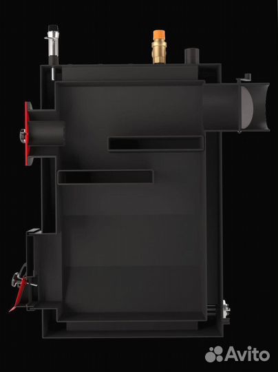 Твердотопливный котёл 12 квт
