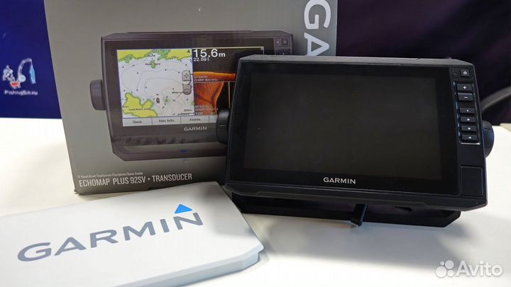Установка эхолота Garmin echomap plus 92SV