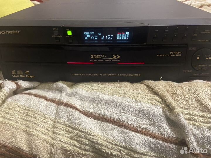 Blu-ray плеер лазерных дисков pioneer