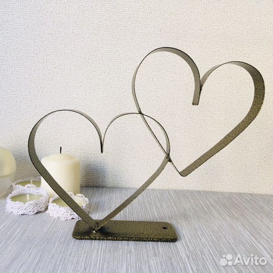 Статуэтка «Влюбленные сердца»