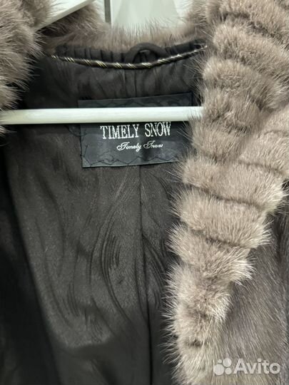 Шуба норковая 42 44 бу