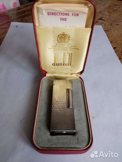 Винтажная зажигалка dunhill Rollagas RE 24.163