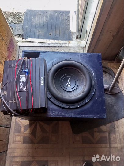 Сабвуфер и усилитель