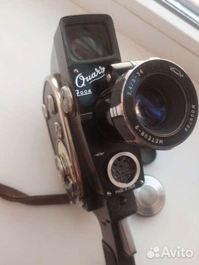 Кинокамера кварц зум(quarz zoom)